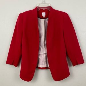 Lauren Conrad Red Blazer